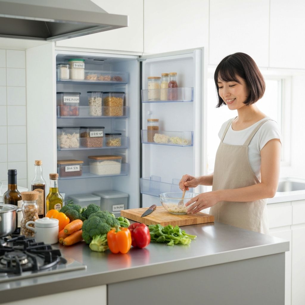 Hemrutiner för hälsosam matlagning